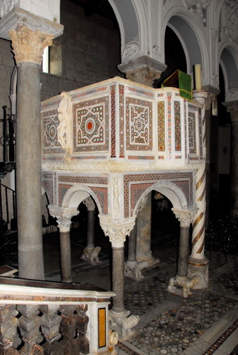 Pulpit, ca.1224-59, Cathedral of Sessa Aurunca